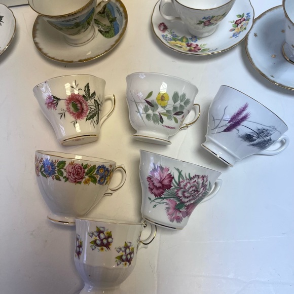 royal vale colclough yellow bone china teacup Single Teacup Royal Vale Ridgway - Picture 6 of 6